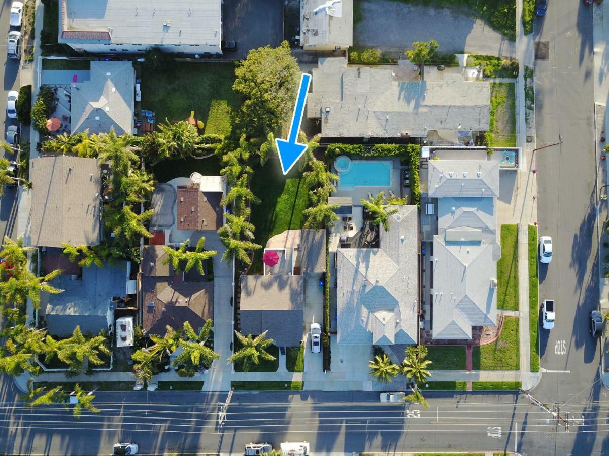 Ultimate Beach Bungalow - 1 Block From Beach - Huge Backyard Carlsbad Dış mekan fotoğraf